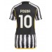 Cheap Juventus Paul Pogba #10 Home Football Shirt Women 2023-24 Short Sleeve